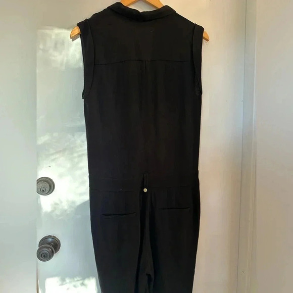 Elevenses black sleeveless jumpsuit size 4 - Picture 8 of 8